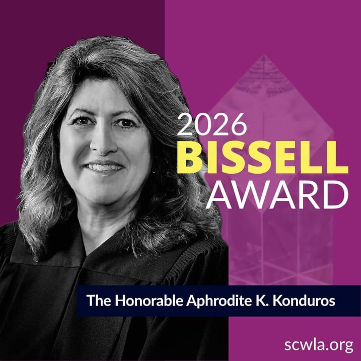 The Honorable Aphrodite K. Konduros, 2026 Bissell Award recipient