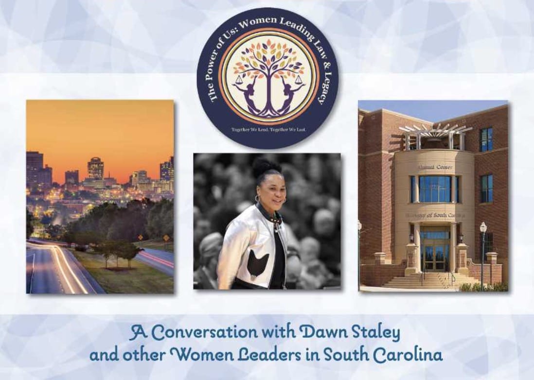 2026 Conference Flyer with Photo of Dawn Staley