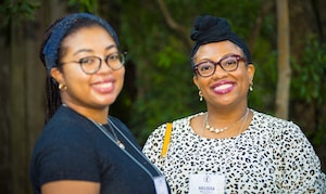 Two Women Lawyers Smiling